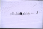 Amish group in snow by Dennis L. Hughes